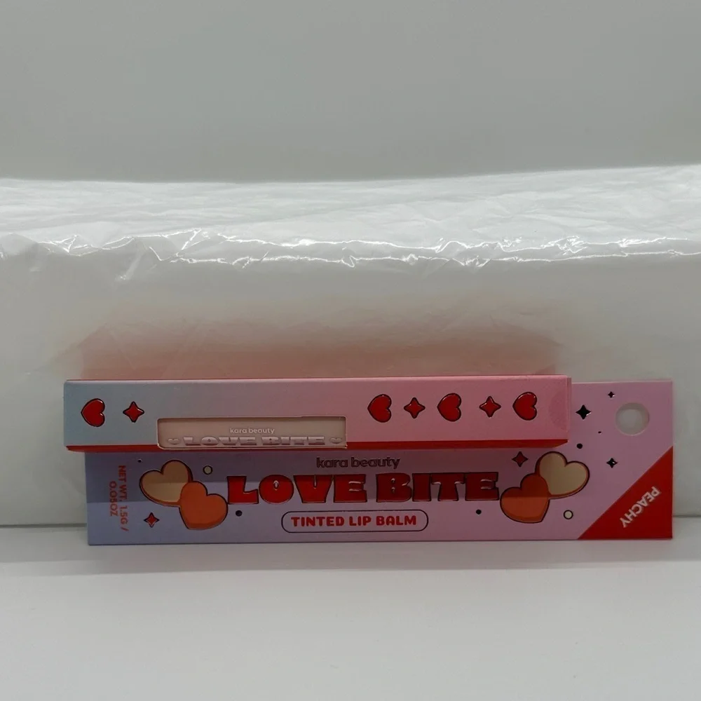 3/$15 🌼 Kaja Beauty Love Bite Tinted Lip Balm- Peachy